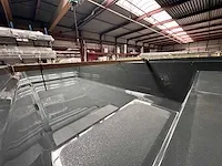 Inbouwzwembad 12m x 3m60 x 1m50 composiet materiaal