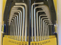 Inbus en torx set in koffer - afbeelding 1 van  3