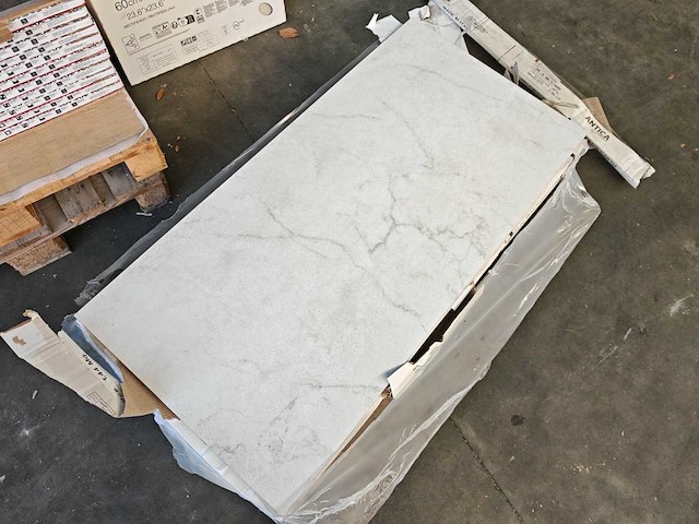 Inca antica carrara white mat vloertegel 60x120 cm 12,96 m² - afbeelding 5 van  7