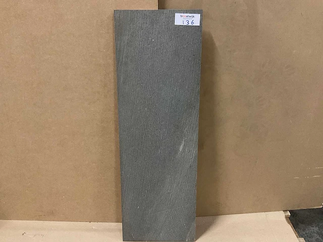 Inca basalto moro active mat wandtegel 25x75 cm 27 m² - afbeelding 3 van  3