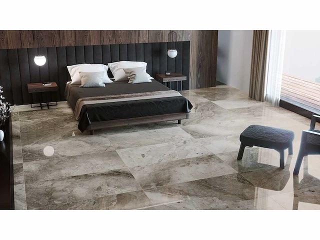 Inca dreamy mocha gepolijst tegel 60x120 cm 12,96 m² - afbeelding 4 van  5