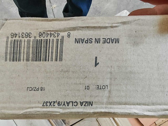 Inca niza clay mat vloertegel 9,2x37 cm 9,86 m² - afbeelding 6 van  6