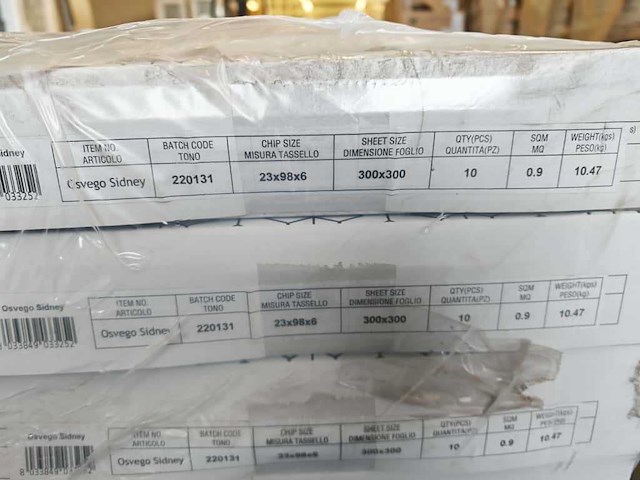 Inca osvego sidney mozaïek tegel 30x30 cm 28,89 m² - afbeelding 7 van  7