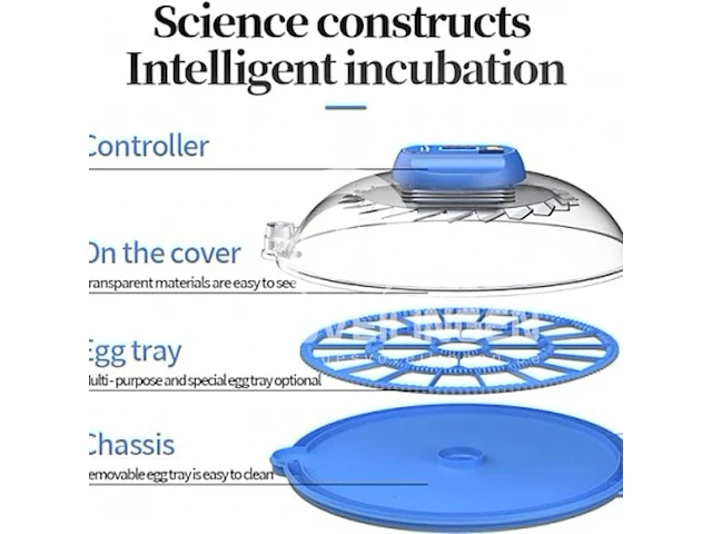 Incubator 8 eieren - afbeelding 6 van  6