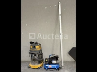 Ind. stofzuiger + compressor + waterpas - afbeelding 3 van  9