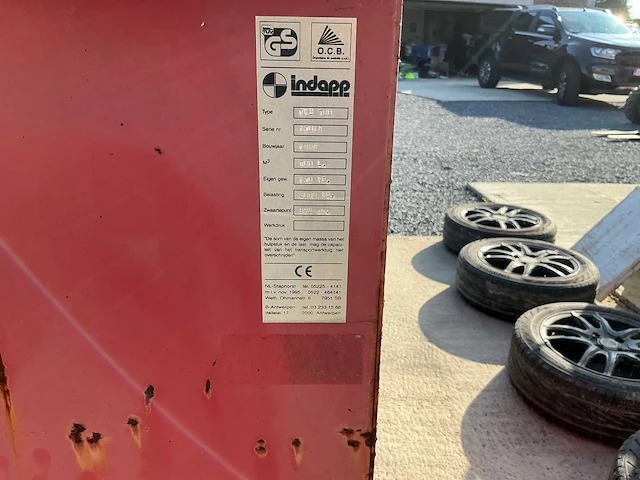 Indapp tkb700et 500 opslagcontainer - afbeelding 14 van  15