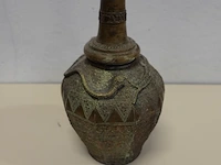 Indische koperen kruik/vaas - afbeelding 1 van  5