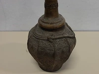 Indische koperen kruik/vaas - afbeelding 2 van  5