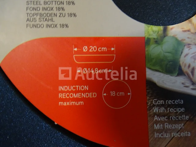 Inductie pannenkoekenpan 20 cm ibili - afbeelding 2 van  5