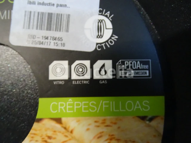 Inductie pannenkoekenpan 20 cm ibili - afbeelding 4 van  5