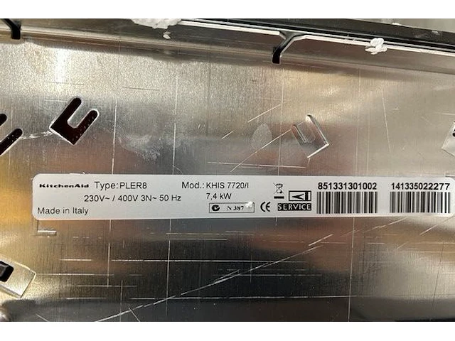 Inductiekookplaat kitchenaid - afbeelding 5 van  6