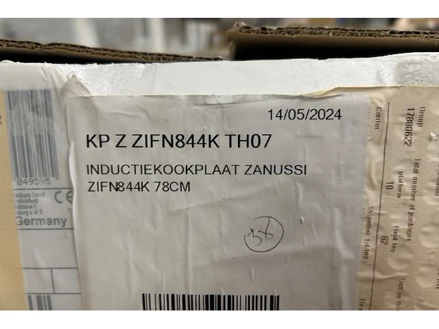Inductiekookplaat zanussi - afbeelding 6 van  6