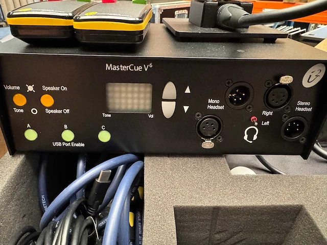 Industrie in de intervisie - mastercue v6 - industrie in de interruimte mastercue v6 systeem - afbeelding 1 van  6