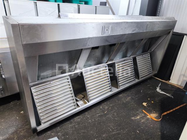 Industrieel afzuigkap, zo goed als nieuw met 2 afzuigmotoren - afbeelding 10 van  10