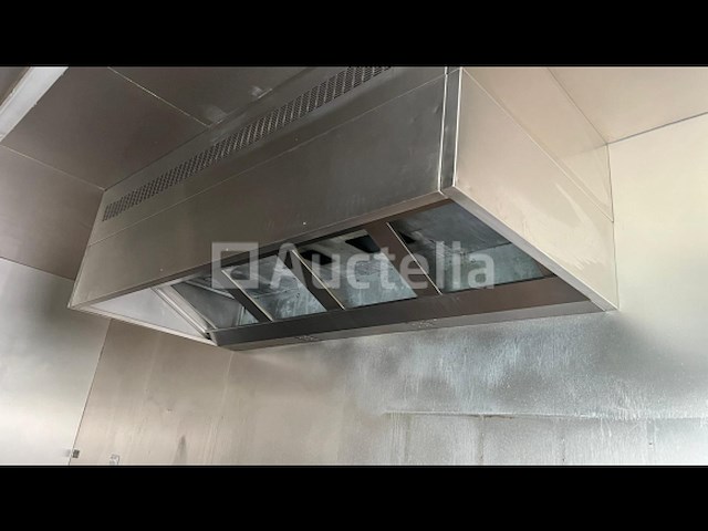 Industrieel afzuigkap, zo goed als nieuw met 2 afzuigmotoren - afbeelding 9 van  10