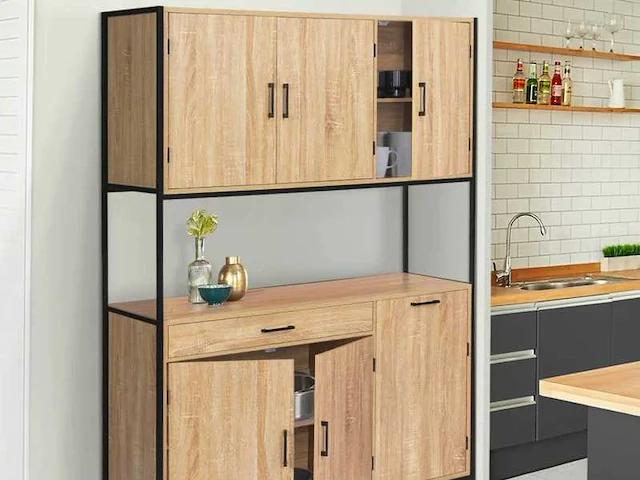 Industrieel dressoir -120 cm - afbeelding 1 van  9