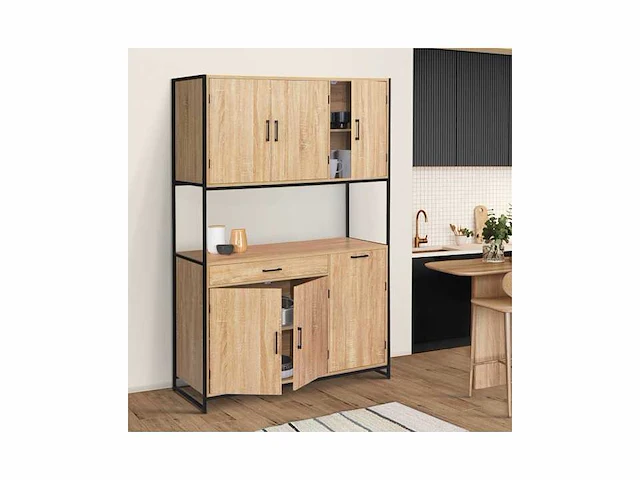 Industrieel dressoir -120 cm - afbeelding 2 van  9