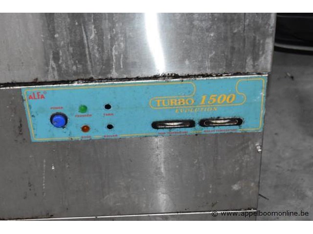 Industriële afwasmachine alfa, turbo 1500 - afbeelding 2 van  2