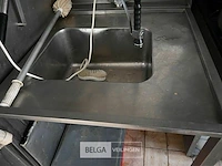 Industriele afwasmachine met spoeltafel - afbeelding 5 van  6