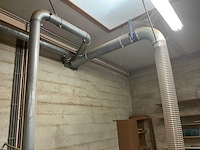 Industriële afzuiginstallatie met filterkast en ventilator - afbeelding 7 van  9