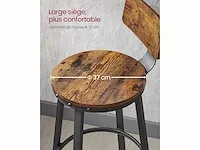 Industriële barkruk, set van 4 - afbeelding 5 van  6
