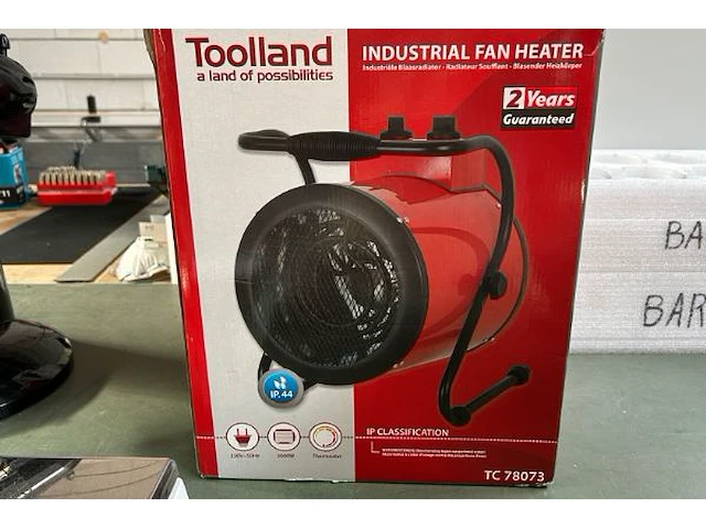 Industriële blaasradiator toolland - afbeelding 5 van  6