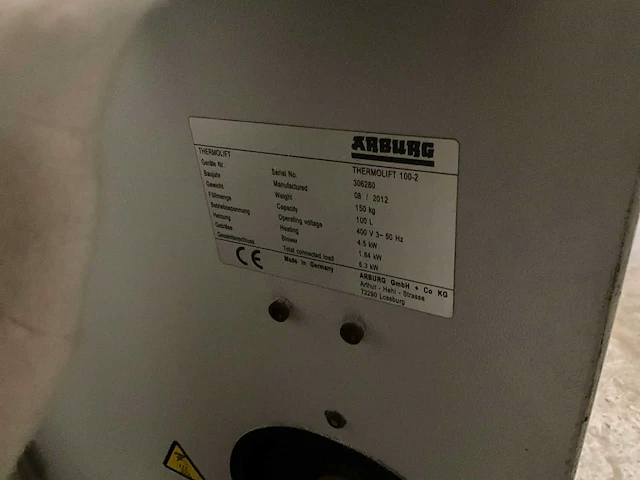 Industriële droger arburg thermolift 100-2 - afbeelding 8 van  8