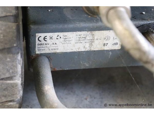 Industriële hd-reiniger dibo ecn-t, 220br, 30lt - afbeelding 4 van  4