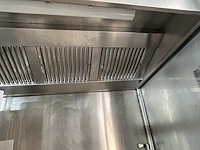 Industriële inox dampkap 496x130x100cm h - afbeelding 3 van  7