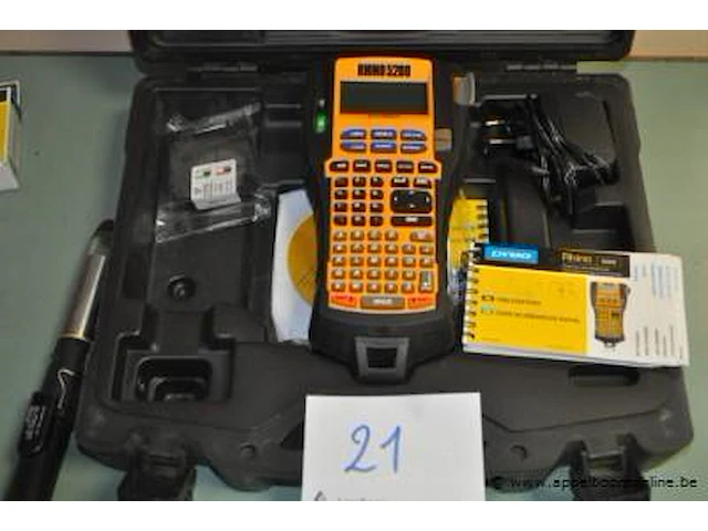 Industriële labelmaker dymo rhino pro 5200 - afbeelding 1 van  2