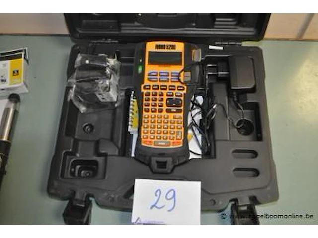 Industriële labelmaker dymo rhino pro 5200 - afbeelding 1 van  2