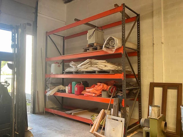 Industriële magazijnstelling – 4 niveaus - afbeelding 1 van  1