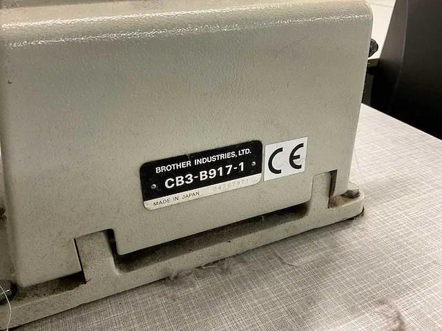 Industriële naaimachine brother cb3-b917-1 - afbeelding 7 van  10
