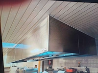 Industriële rvs afzuigkap