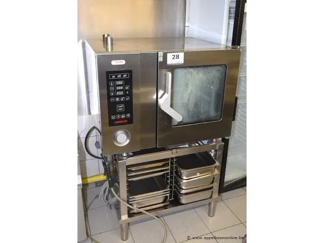 Industriële rvs oven angelo po - afbeelding 1 van  2