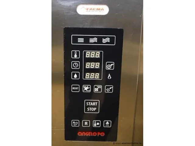 Industriële rvs oven angelo po - afbeelding 2 van  2