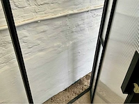 Industriële stalen binnendeur met glas (ral 9005) - afbeelding 14 van  14
