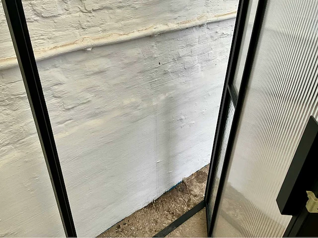 Industriële stalen binnendeur met glas (ral 9005) - afbeelding 14 van  14