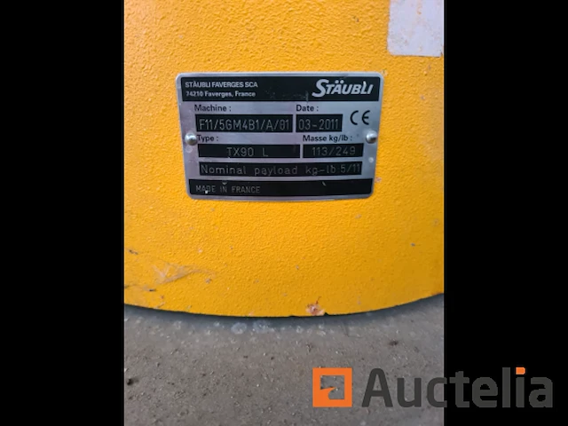 Industriële staubli tx90l robot - afbeelding 2 van  4