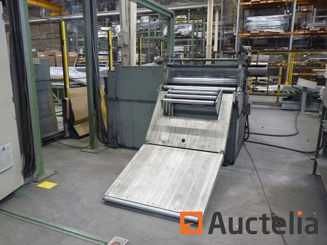 Industriële stempel- en snijlijn voor metalen plaat mecasteel - afbeelding 3 van  78
