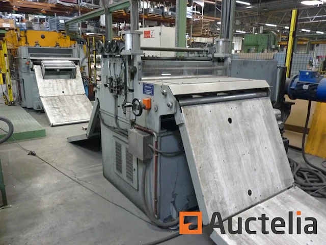Industriële stempel- en snijlijn voor metalen plaat mecasteel - afbeelding 4 van  78