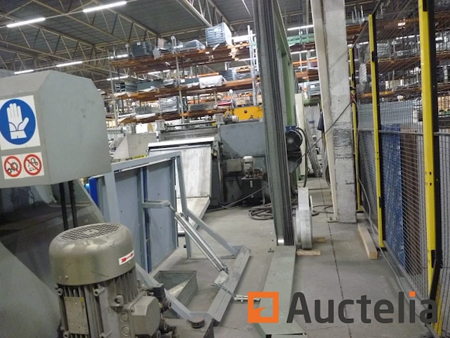 Industriële stempel- en snijlijn voor metalen plaat mecasteel - afbeelding 13 van  78