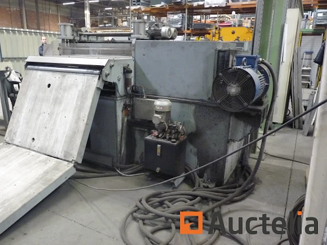 Industriële stempel- en snijlijn voor metalen plaat mecasteel - afbeelding 14 van  78