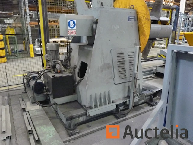 Industriële stempel- en snijlijn voor metalen plaat mecasteel - afbeelding 15 van  78