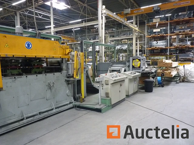 Industriële stempel- en snijlijn voor metalen plaat mecasteel - afbeelding 42 van  78