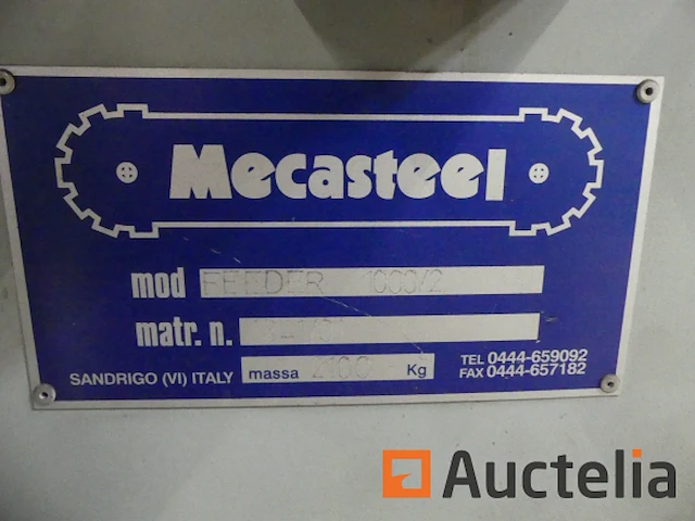 Industriële stempel- en snijlijn voor metalen plaat mecasteel - afbeelding 58 van  78