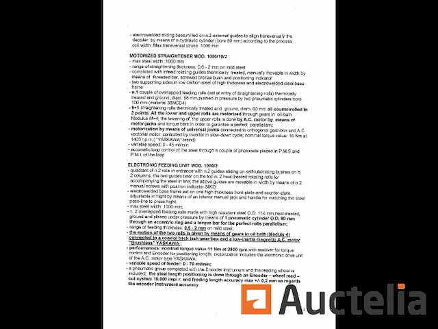 Industriële stempel- en snijlijn voor metalen plaat mecasteel - afbeelding 73 van  78