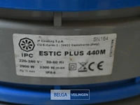 Industriële stof- en waterzuiger estic - afbeelding 5 van  5