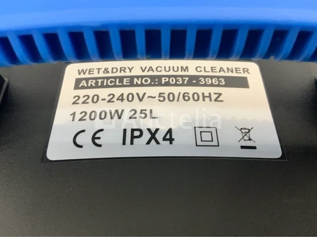 Industriële stofzuiger 25l po37-3963 - afbeelding 10 van  11