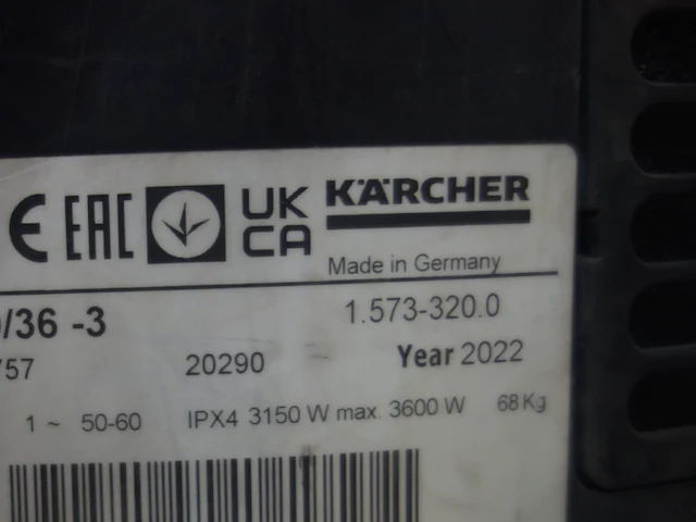 Industriële stofzuiger kärcher professional - afbeelding 4 van  4